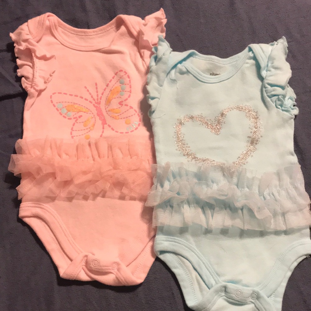 Two brand new one pieces